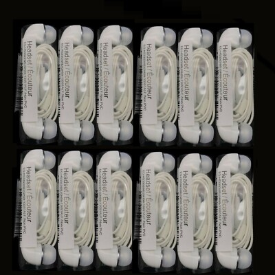 Lot In-Ear Earphones Earbuds Headphones with Mic for Android Samsung PC NEW