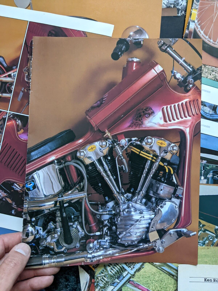 VTG 70s EASYRIDERS MOTORCYCLE CHOPPER MAGAZINE HARLEY COLOR