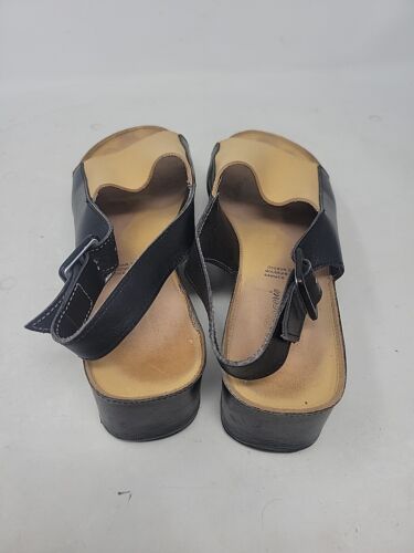 Robert Clergerie Wedges Black And Tan Made In France Size 8.5 - Picture 3 of 24