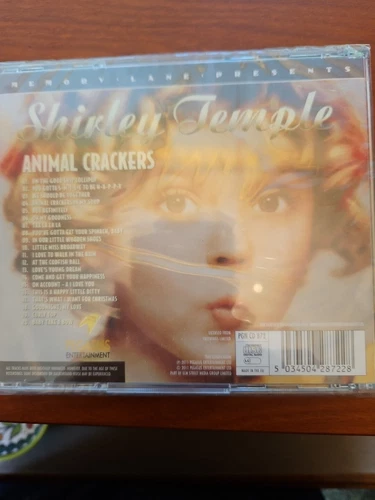 Shirley Temple : Animal Crackers CD NEW