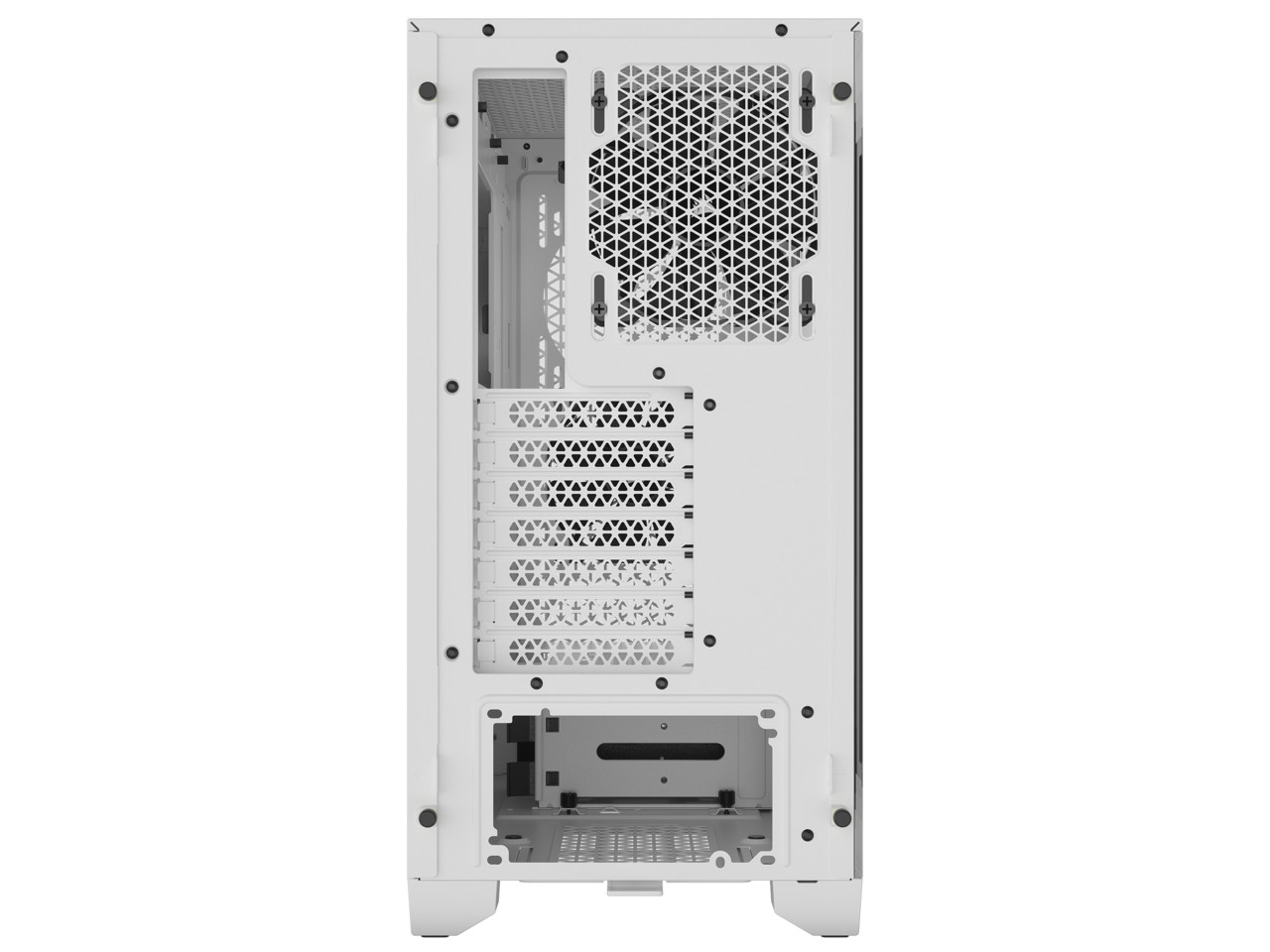Корпус для компьютера CORSAIR 3000D AIRFLOW Mid-Tower - Белый - 2 вентилятора ELITE