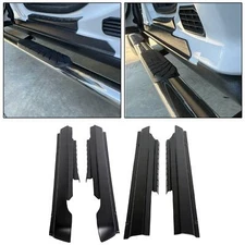 Rocker Panels Protector Cover Trim For Dodge Ram 1500 2500 3500 Crew Cab 2009-18