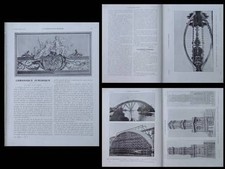 CONSTRUCTION MODERNE n°4 1923 SAINT PIERRE DU VAUVRAY FREYSSINET CHICAGO TRIBUNE