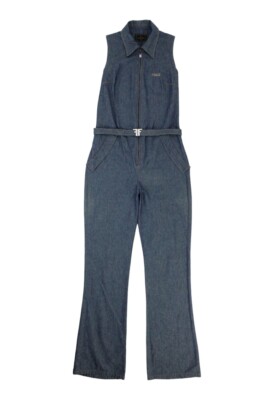 Fendi Jumpsuit in denim con cintura