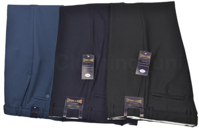  Smart formelle lässige Anzughose für Herren Expand a Band Taille 32-56 Bein 27 29 31