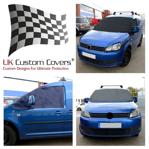 VW CADDY (2004 ONWARDS) DELUXE WINDSCREEN SCREEN CURTAIN WRAP COVER - Picture 1 of 61