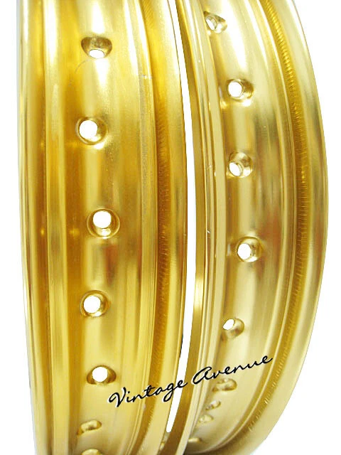 YAMAHA YZ450F YZ450 R/S/T 2003 2004 2005 ALUMINIUM (GOLD) WHEEL RIM F/21" R/19" - Изображение 4 из 4