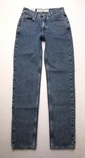 S271 New Vtg 90s Guess 050 ORIGINAL FIT Mom Jeans tag sz 26 Measures 24x30" 