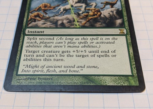 MTG Stonewood Invocation 223/303 MP Rare Time Spiral - Picture 3 of 4