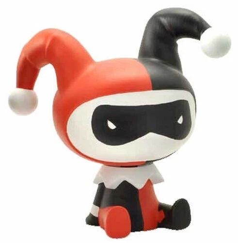 Cofre Harley Quinn (Arlequina) PVC Figural Bank em Estilo Chibi