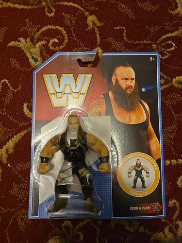 BNIB WWE MATTEL RETRO SERIES 8 BRAUN STROWMAN WRES...