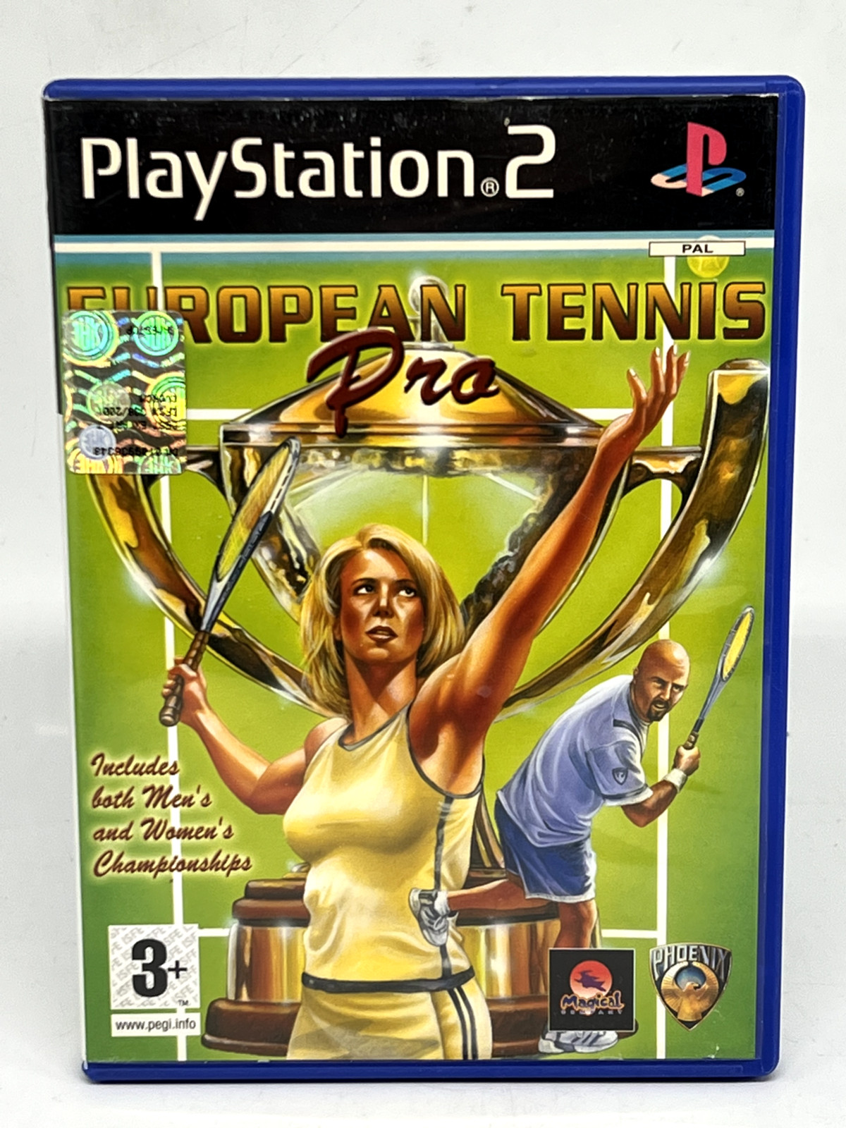 Jeu Vidéo European Tennis Pro Play Station 2 PS2 G7504 Retrogame