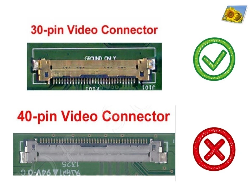 HP pn L58699-001 for Probook 640 G5 LCD Screen Matte FHD 1920x1080 Display - Image 4 of 4