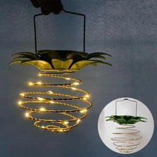 Solar Wind Chime Lights LED Color Changing Hanging Lamp Bird Ball Garden Decor