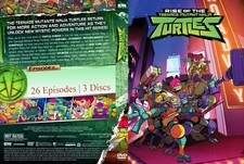 Rise of the Teenage Mutant Ninja Season 2 DVD Cover/Case READDESCRIPTION 