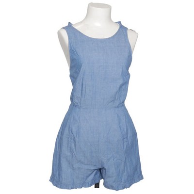 Zara Basic, Jumpsuit, Größe: S, Z1975 DENIM, Blau, Baumwolle, Einfarbig #sRU