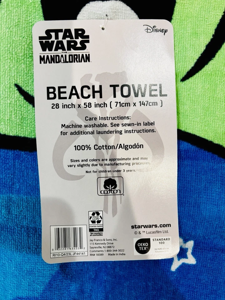 Nuevo juego de 4 toallas de playa Star Wars Foto 3 de 4