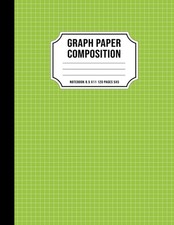 Graph Paper Composition Notebook 8.5 x 11: Quad Ruled 5 squares per inch 5x5 G