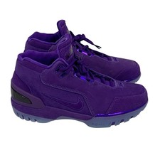 Nike LeBron Air Zoom Generation Court Purple Suede Men's Size 7.5 FJ0667-500