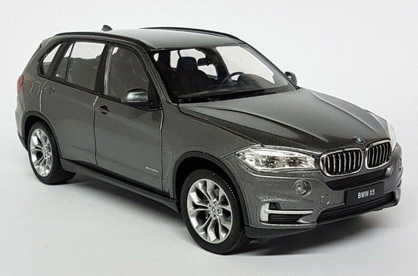 Nex 1/24 BMW X5 (F15) Metallic Grey Diecast Scale Model Car-image