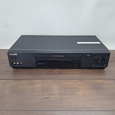 Sony SLV-N77 HiFi Stereo VHS VCR Player Recorder Tested Working No Remote