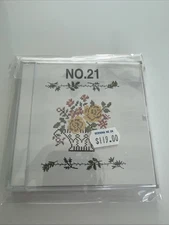 Bernina Deco Brother Baby Lock Machine Embroidery Designs Card No. 21 Floral