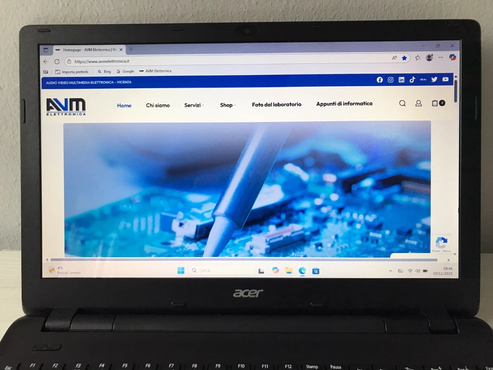 Notebook Acer E5-571G Windows 11 Core i7-4510 RAM 16GB DDR3 SSD 512GB GeForce - Immagine 4 di 4