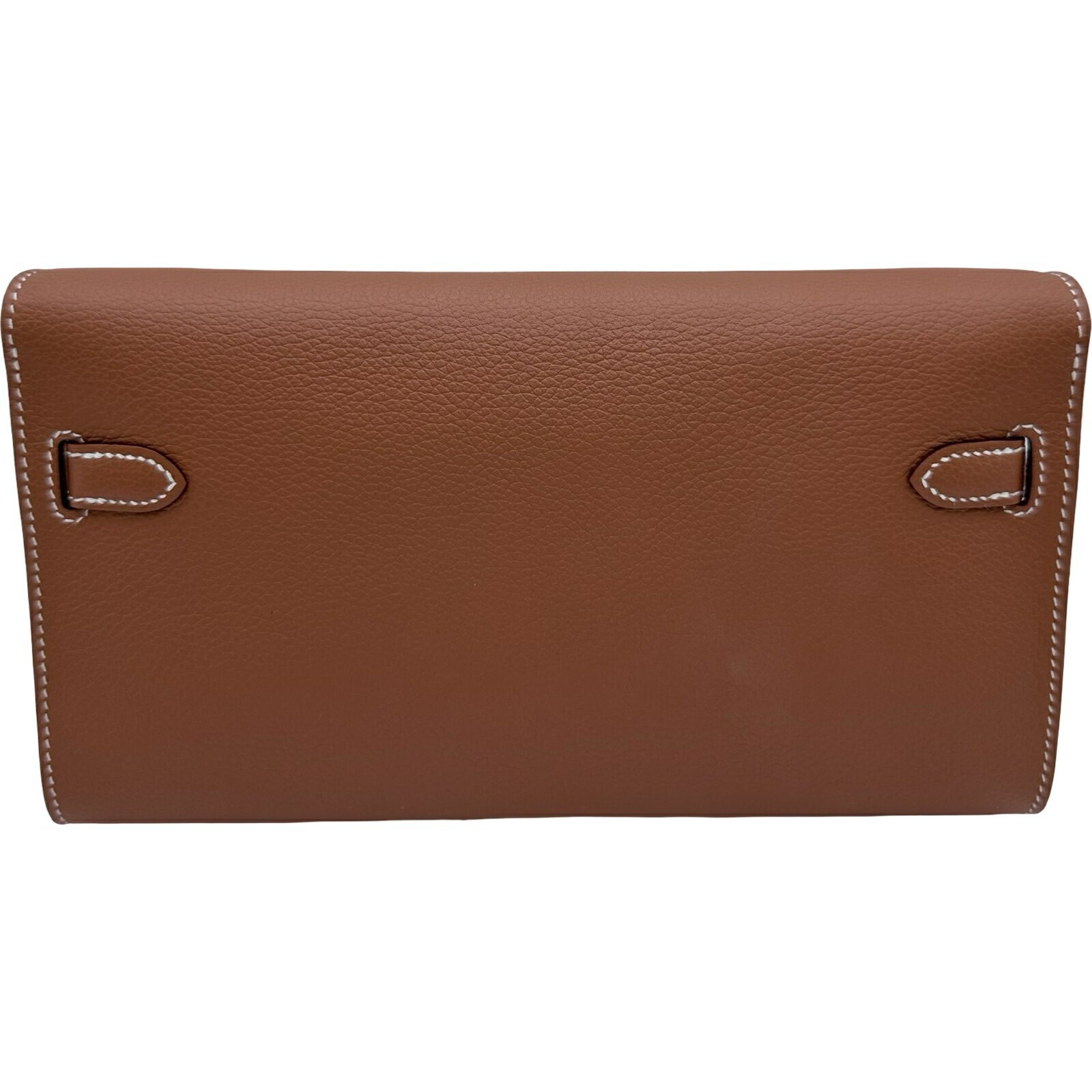 Hermes Kelly To Go Shoulder Bag Wallet Gold-tone Evercolor Leather W Stamp 99 image 5