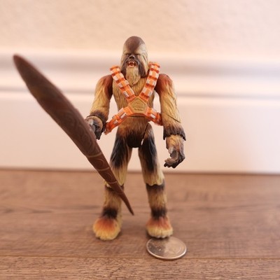 Star Wars Revenge Of The Sith Action Figure #43 Wookiee Warrior - Battle Bash