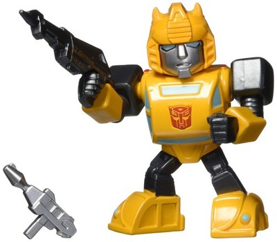 Transformers G1 Bumblebee Light-Up 4'' Die-cast Metal Collectible Figure, Toys fo