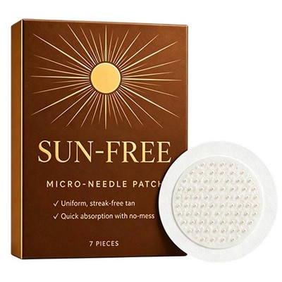 Sun-Free Glow Micro Needle Patch, 2026 neue Selbstbräunungspflaster