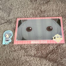 Madoka Magica LinksCafe Acrylic Postcard Sayaka Miki Used, Rare