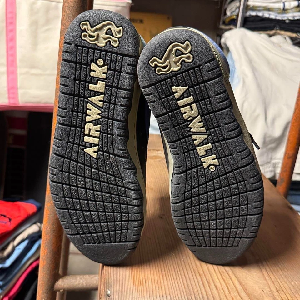 Airwalk Velocity Skater Zapatillas Zapatos tamaño US9 26 cm Azul Negro artícu... - Imagen 4 de 4