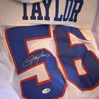Lawrence Taylor Signed New York Giants #56 Jersey NFL Football JSA Auth