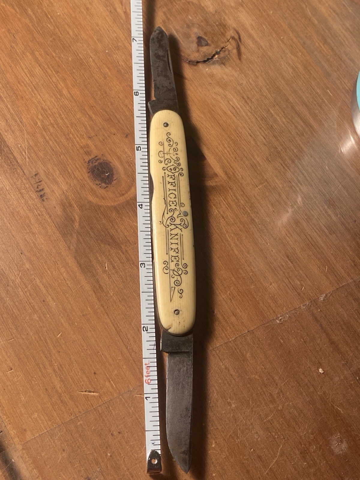 VTG Rare Office Knife Challenge Cutlery Co Folding Pocket Knife