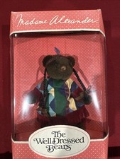 MADAME ALEXANDER WELL DRESSED BEAR- INDIAN MAIDEN MIB