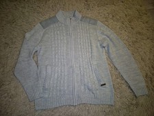 Atlasformen Strickjacke Gr XL Grau