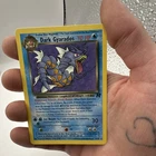 Pokémon TCG Dark Gyarados 25/82 Team Rocket Rare 70 HP 2000 Card Stock