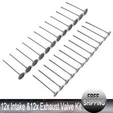Fits For BMW 125i 328i 528i X5 Z41 1347553772 12x Intake & 12x Exhaust Valve Kit