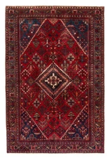 4'3" x 6'5" Traditional Vintage Hand Knotted Oriental Carpet Wool Area Rug