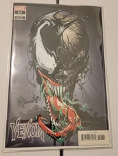 Venom 21 Clayton Crain Cover Signed & Remarked By Rob "Def Shogun" Powers 