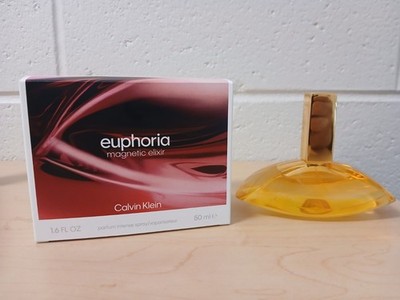 CALVIN KLEIN EUPHORIA SOLAR ELIXIR PERFUME INTENSE 95% & magnetic lot 2- nib