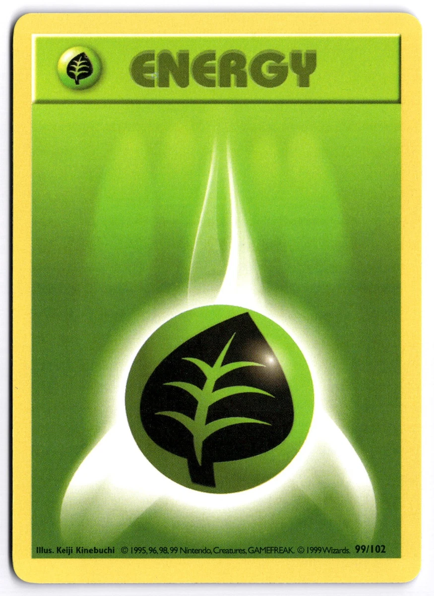 Energy Pokémon TCG Shadowless Individual Collectible Card Game