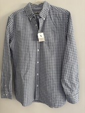 Tu men's checked shirt, NWT, size M