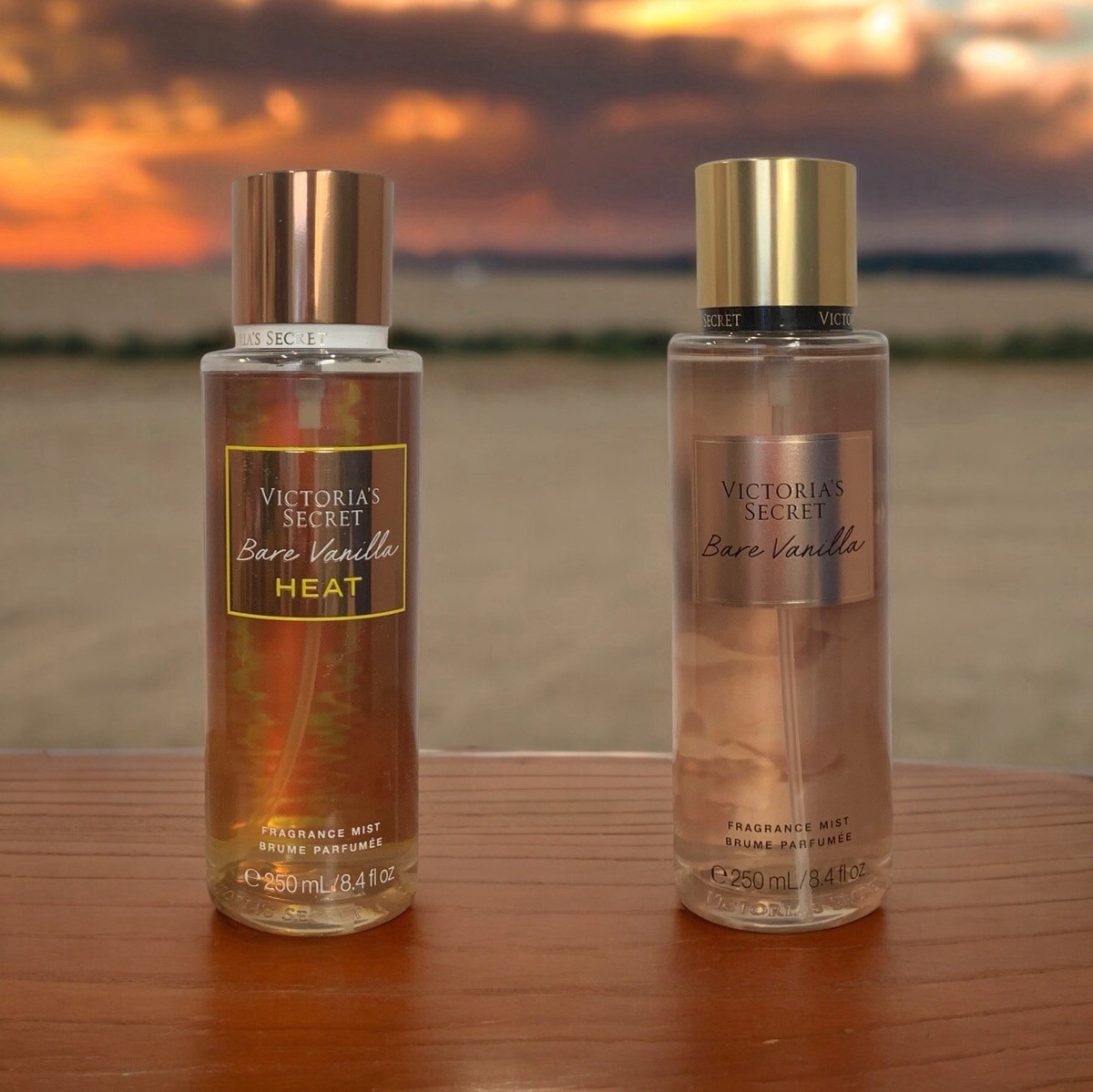 ¥20,000→¥18,000 →¥15,000 Éclat 美容器 ゴールド Victoria's Secret BARE VANILLA HEAT / BARE VANILLA Fragrance Mist
