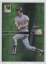 2004 Donruss Elite Passing the Torch Green /250 Dale Murphy Chipper Jones HOF