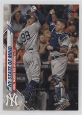 2020 Topps Checklist Aaron Judge Gary Sanchez #591 0b3