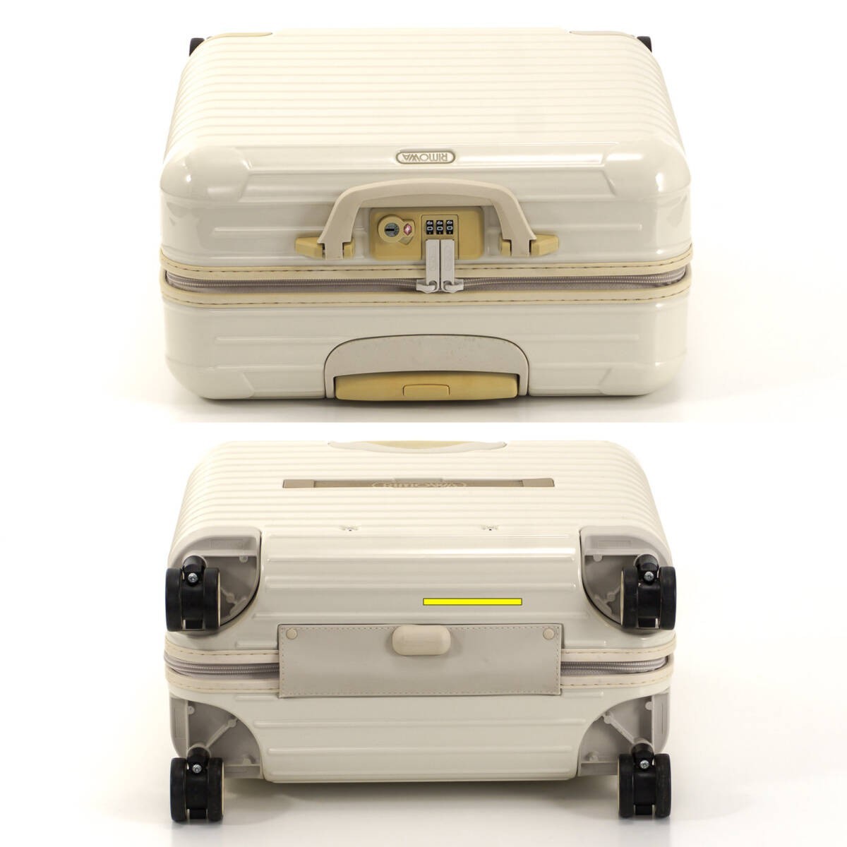 Rimowa United Arrows 29L White 4 wheels Carry Case Suitcase | eBay