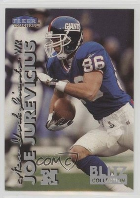 1999 Fleer Tradition Blitz Collection Joe Jurevicius #147BC 0q3