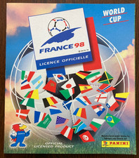 WORLD CUP FRANCE 98 PANINI album stickers empty / vide
